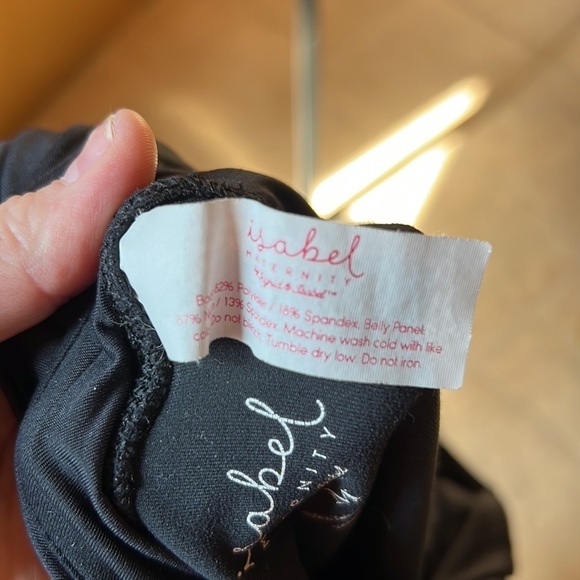 Isabel Maternity by Ingrid & Isabel Black Leggings Size Medium - Picture 6 of 7